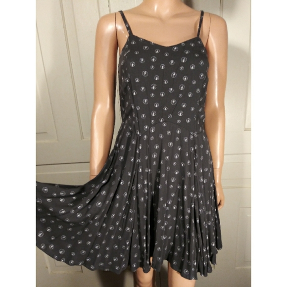 M Last 1! AC/DC lightning bolt printed sun dresses - Picture 8 of 8